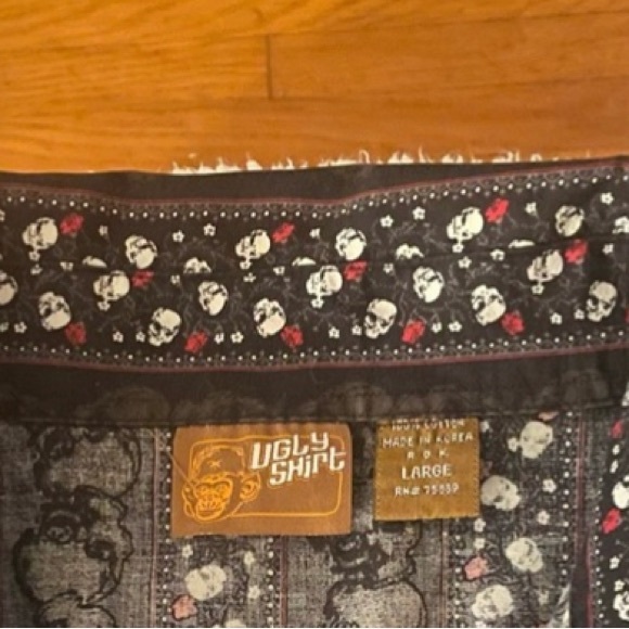 Unique Skull Snap Shirt - Picture 12 of 14